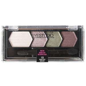 Maybelline Eye Studio Wet Shadow Quads, Mad For Mauve (Quantity of 5)