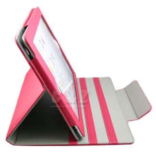 New Leather Case Cover Pouch + LCD Film For Apple iPad 2 h  