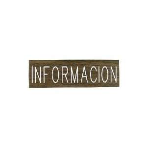  Spanish Formica Plaque Informat