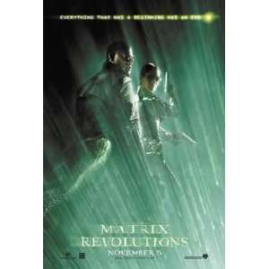  THE MATRIX   REVOLUTIONS   Movie Postcard