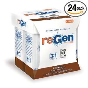 reGen Chocolate Muscle Recovery Beverage, 11 Ounce Containers (Pack of 