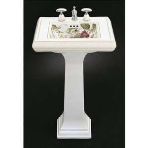  Kohler K 14226 Crimson Topaz Design on Memoirs Pedestal 