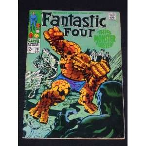  Fantastic Four #79 Silver Age 1968 Marvel Comic Book 