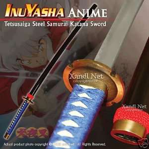 InuYasha Anime Tetsusaiga Steel Samurai Katana Sword  