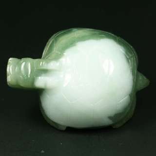   Amulet 2 Color White Green Pendant 100% Chinese Jade Jadeite  