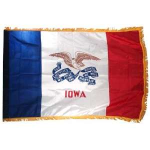  Iowa flag 3 x 5 feet nylon Indoor Patio, Lawn & Garden
