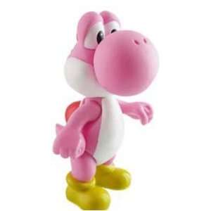  Super Mario Brother PVC 5 Figure Pink Yoshi: Toys & Games