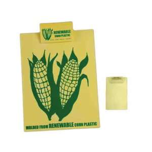  Corn plastic clipboard, 100% renewable and biodegradable 