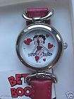 NEW Valdawn BETTY BOOP WATCH w/Red Wristband