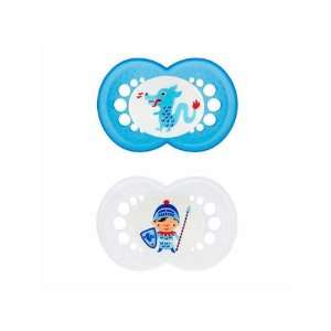  Mam Fairytale Orthodontic Silicone Pacifiers  Boy/knight 