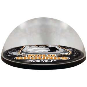   York Giants Round Crystal Magnetized Paperweight