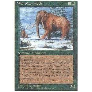  Magic the Gathering   War Mammoth   Fourth Edition Toys 