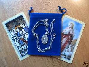St. Joan of Arc, Saint Medal with 24 Inch Necklace  