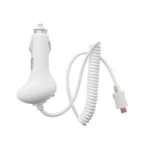  White Rapid Auto Car Charger with IC Chip for  