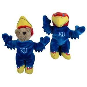 Kansas Jayhawks Plush Jayhawk Mascot 