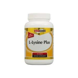  Vitacost L Lysine Plus    90 Tablets Health & Personal 