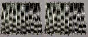   STRAIGHT 5 N SCALE TRAIN TRACK NICKEL SILVER W/JOINERS (NEW)  