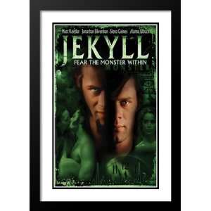  Jekyll 32x45 Framed and Double Matted Movie Poster   Style 