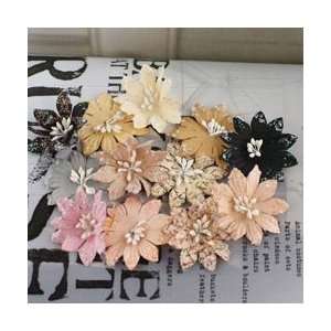  Prima Almanac Handmade Paper Flowers Lucerne 1.5 12/Pkg 