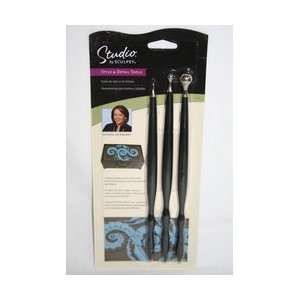  Art & Craft Supplies style and detail tools 3pk: Arts 
