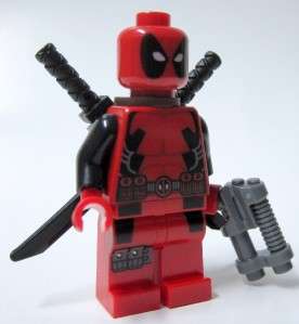 LEGO Marvel Super Heroes 6866 DEADPOOL Swords and Gun Mini Figure MINT 