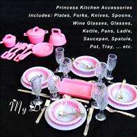 Lots 39 Pcs Kitchen Accessories for Barbie Dolls #K15  