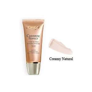 Loreal Cashmere Perfect Soft Powder Creme Makeup, Creamy Natural   1 