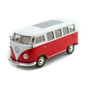  1962 Volkswagon Micro Bus 1/25   Red: Toys & Games