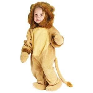 Lets Party By FunWorld Cuddly Lion Toddler Costume / Brown   Size 3 4T