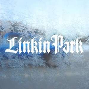  Linkin Park White Decal Rock Band Car Window Laptop White 