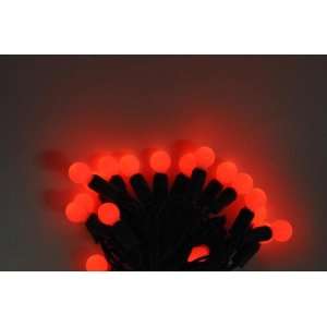  Red Sheer Glow LED Light String