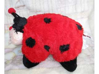 Pillow Pets Black & Red Ms. Lady Bug 18 Large new  