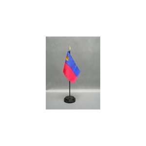  Liechtenstein Flag, 4 x 6, Endura Gloss Sports 