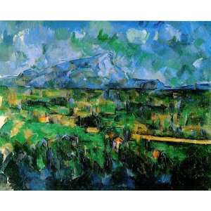  Oil Painting: Mont Sainte Victoire Seen from les Lauves 1: Paul 