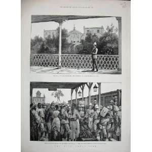  1884 River Nile Palace Kasr El Noussa Wolseley Railway 