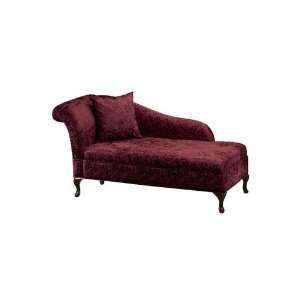 Delmar Left back Rolled back Chaise Lounge With Storage 