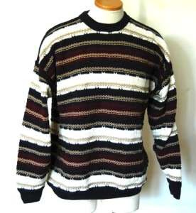 CAPE ISLE KNITTERS Mens Cotton Art Sweater XL  