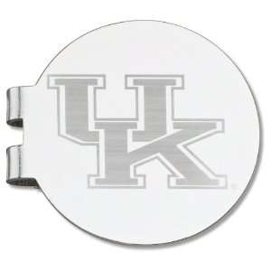   Wildcats Silver Plated Laser Engraved Money Clip: Sports & Outdoors