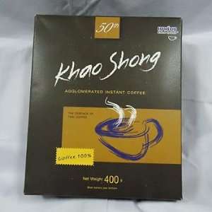 Khao Shong Thai Instant Coffee 400g:  Grocery & Gourmet 
