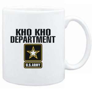 Mug White  Kho Kho DEPARTMENT / U.S. ARMY  Sports  