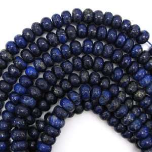  7x12mm lapis lazuli rondelle beads 16 strand