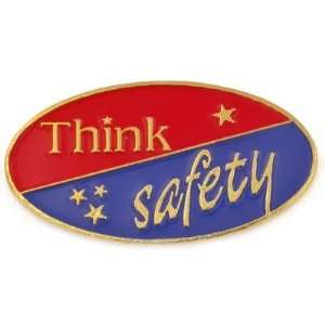  Think Safety Lapel Pin Jewelry