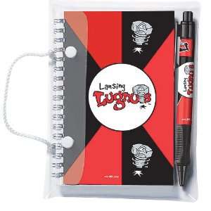  National Design Lansing Lugnuts Spiral Notebook & Pen Set 