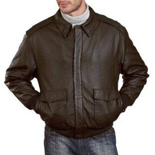 Landing Leathers Air Force Mens A 2 Goatskin Leather Flight Bomber 