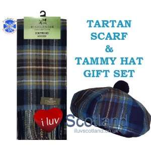    Holyrood Tartan Tammy & Scarf Set Lambswool