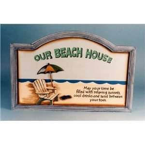 Our Beach House Pub Sign   Nautical:  Home & Kitchen