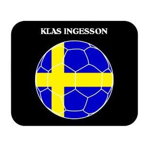  Klas Ingesson (Sweden) Soccer Mouse Pad 