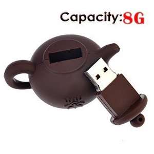  8G Rubber USB Flash Drive with Pot Shape Electronics