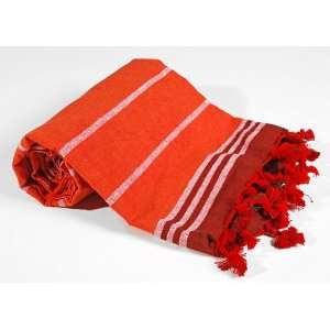   Turkish Towel Pestemal in Cherry Red. Turkish Bath Towel: Everything