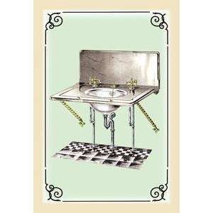  Paper poster printed on 12 x 18 stock. Mint Sink #2 